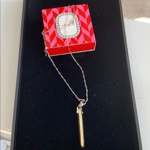 Stella & Dot Rebel Pendent - Silver